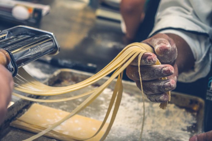 fresh pasta.