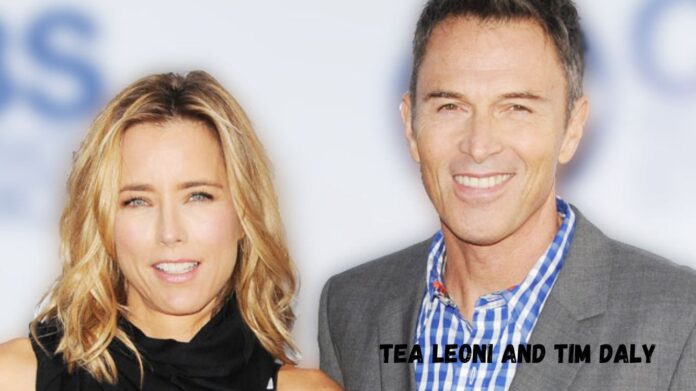 Tea Leoni and Tim Daly